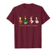 Just A Jolly Goose Funny Christmas Silly Goose Merry Goosey T-Shirt