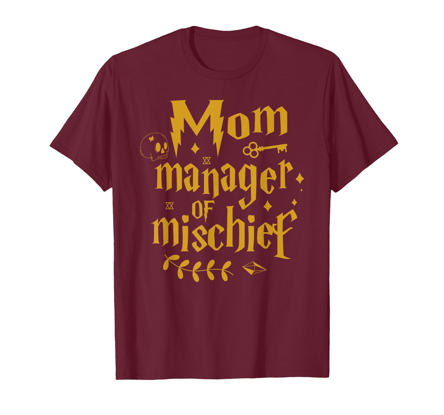 Mom Manager of Mischief Cool Mom Gift Life Mothers Day Humor T-Shirt