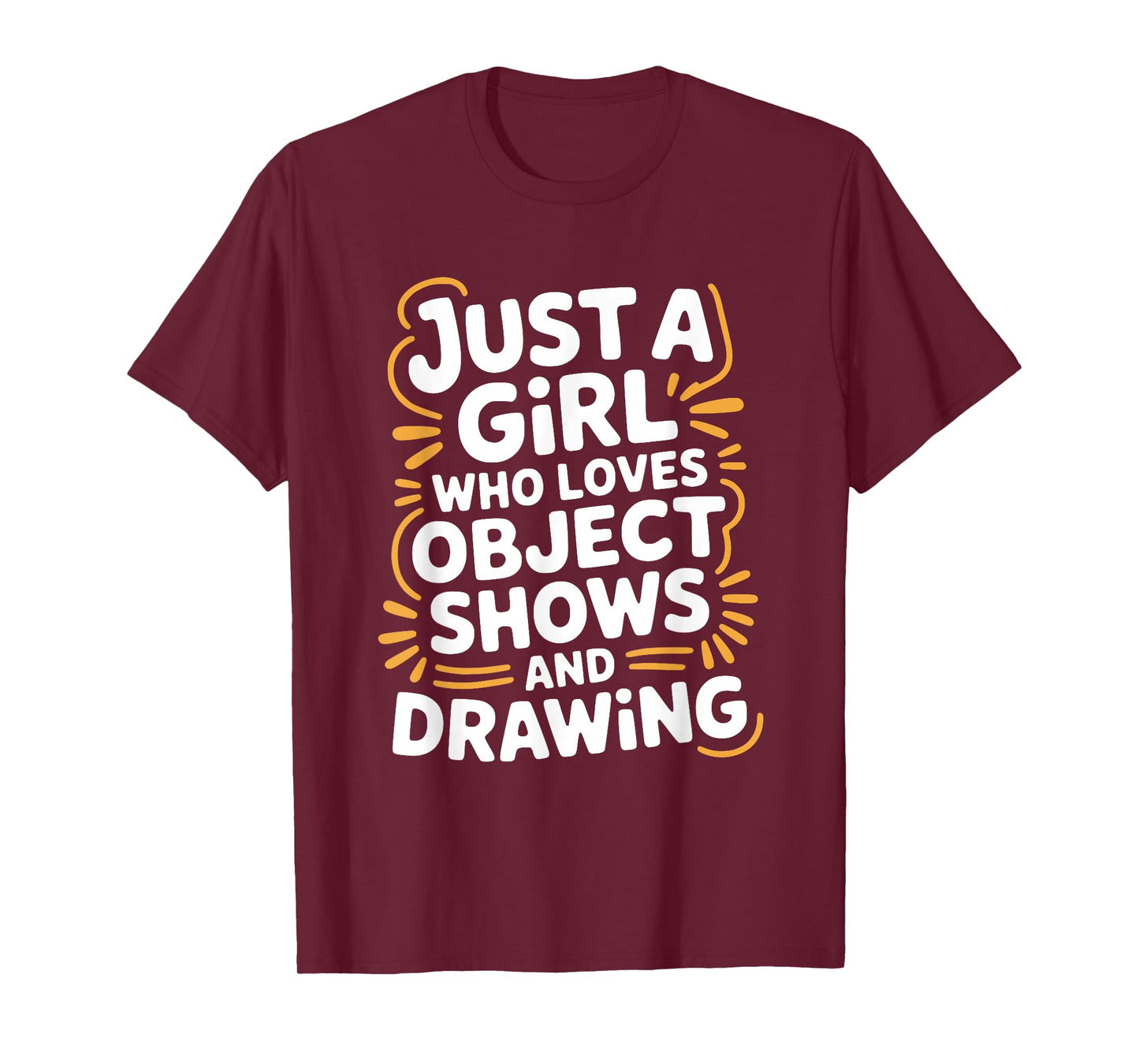 Object Shows | Funny Object Shows Drawing Kids Boys Girls T-Shirt