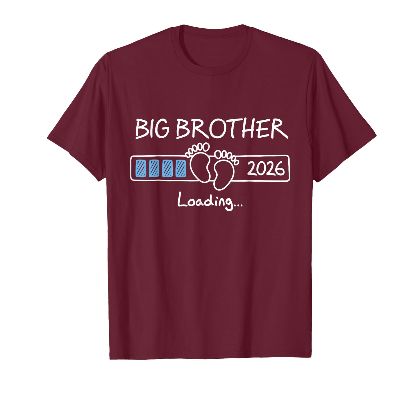 Kids Big Brother Loading 2026 Toddler Announcement 2026 T-Shirt