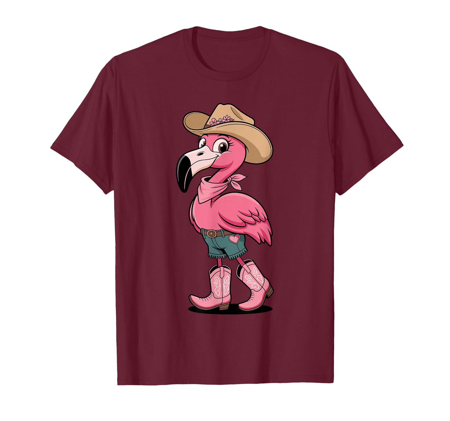 Cute Flamingo Design for Men Women Bird Pink Flamingo Lover T-Shirt