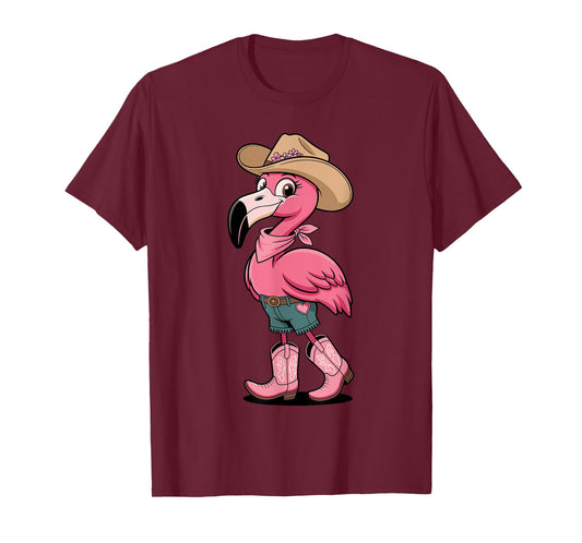 Cute Flamingo Design for Men Women Bird Pink Flamingo Lover T-Shirt