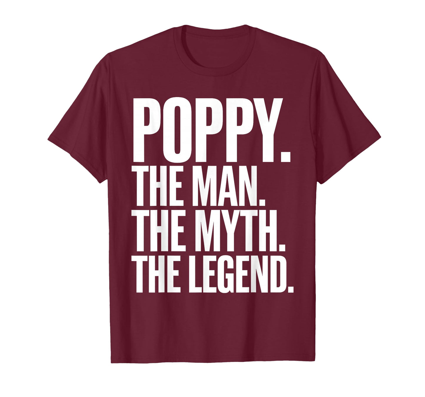 Poppy Design for Grandpa from Grandkids Father's Day Poppy T-Shirt