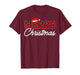 Merry Christmas Buffalo Plaid T-Shirt