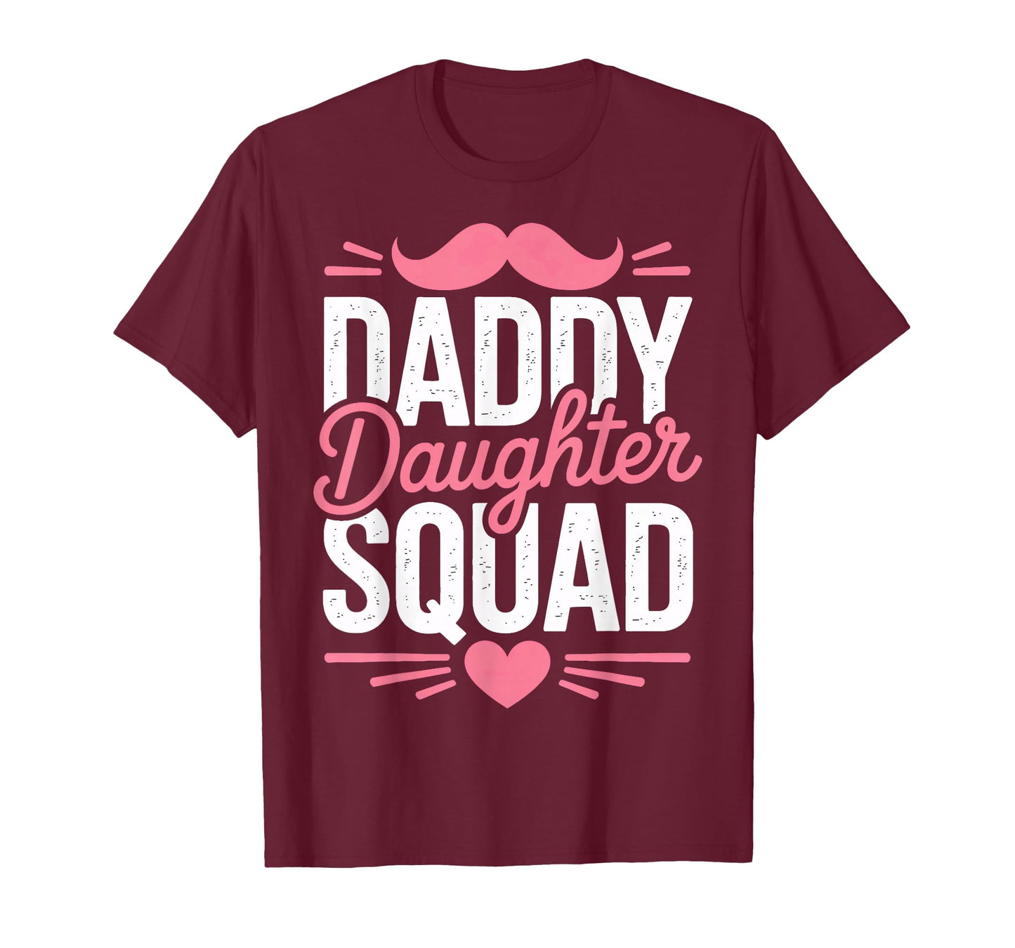 Father and Daughter Daddy Daughter Squad Fun T-Shirt