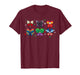 Marvel Avengers Christmas Coquette Cute Holiday Bows T-Shirt