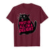 First of All I'm A Delight Funny Roaring Black Cat Meme T-Shirt