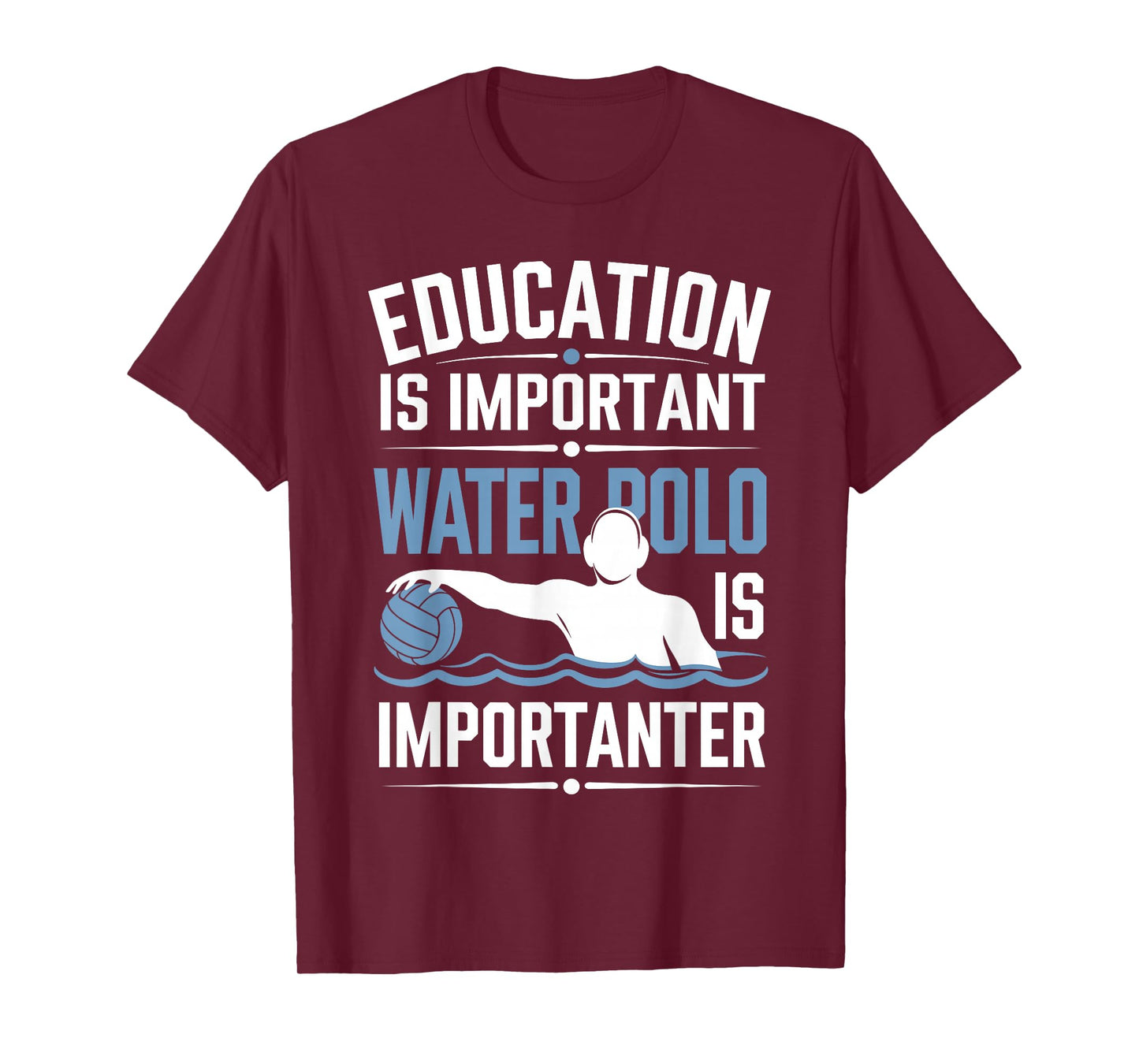 Water Polo Art for Men Women Waterpolo Player Water Polo T-Shirt
