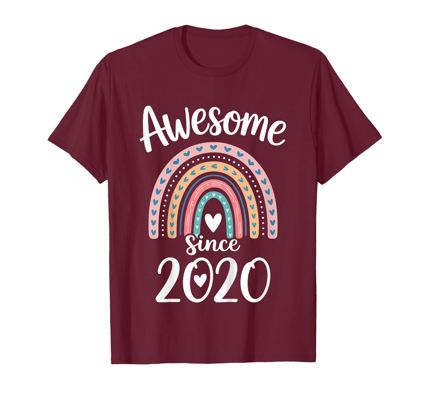 Awesome Since 2020 6th Birthday 6 Years Old T-Shirt