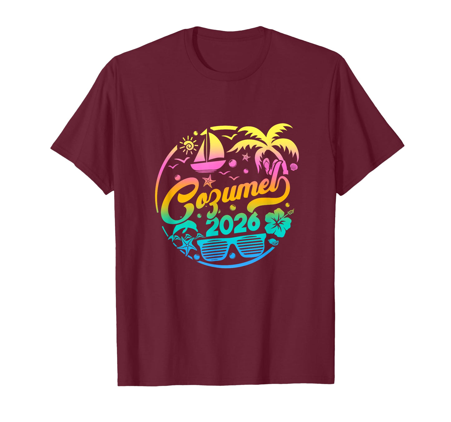 Cozumel 2026 Family Vacation Beach Matching Group T-Shirt
