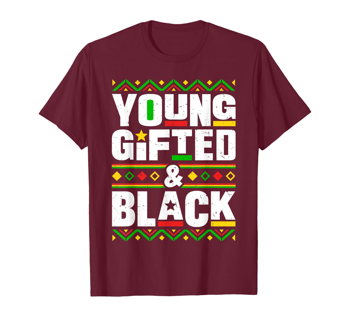 Black History Month Young Gifted and Black Men Women Kid T-Shirt