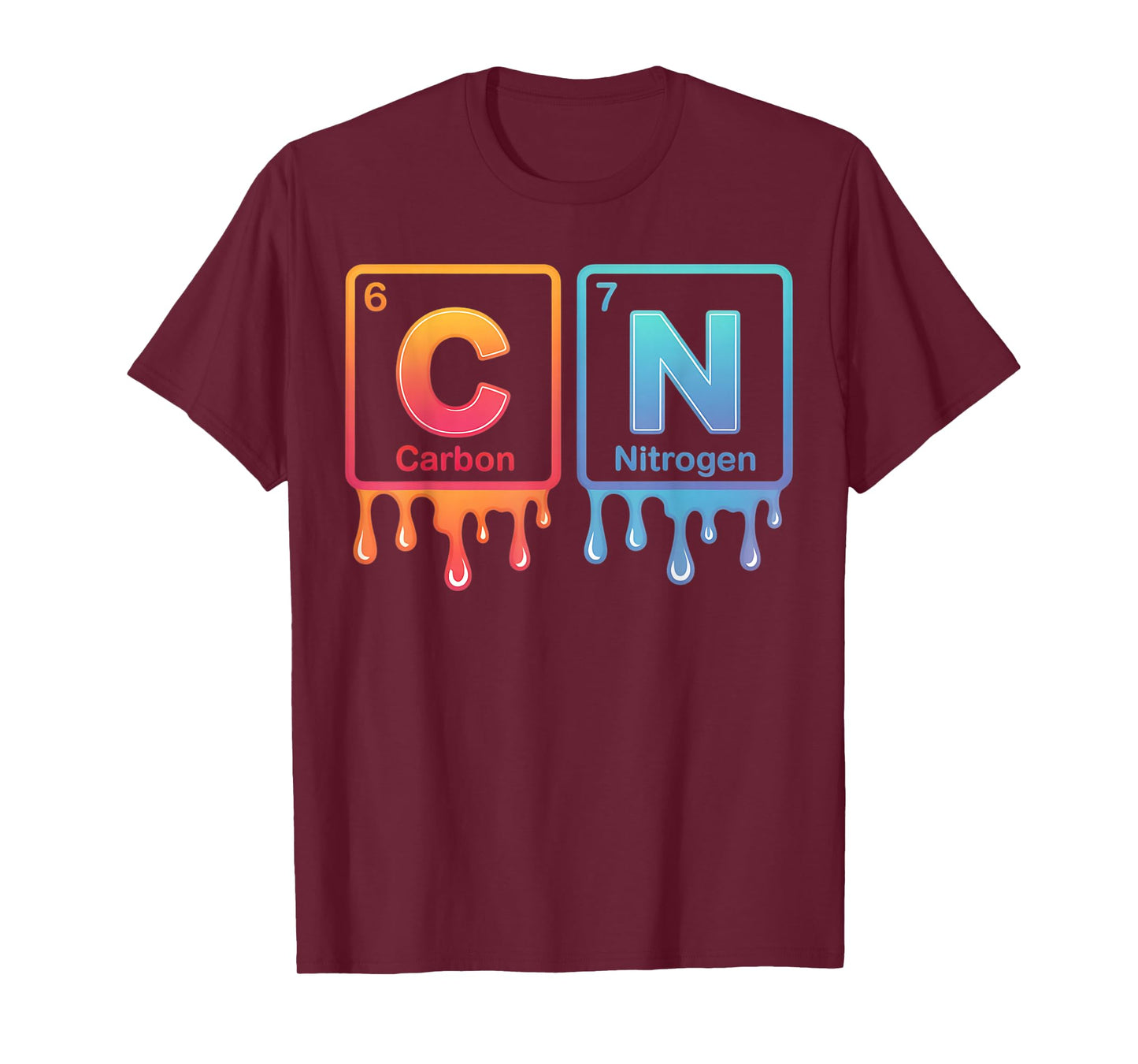 6 7 Funny Science Chemistry Teacher Periodic Table Meme Tee T-Shirt