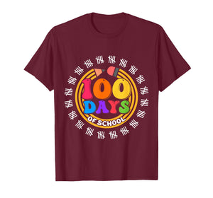 100 Days of School Tally Marks Pencils T-Shirt