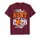 Proud Aunt of A 2026 Senior Graduate Basketball T-Shirt