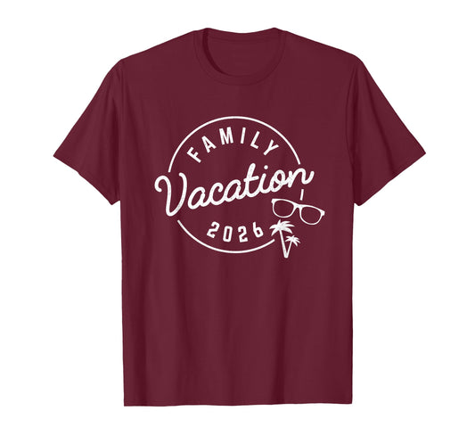 Family Vacation 2026 Funny Trip T-Shirt
