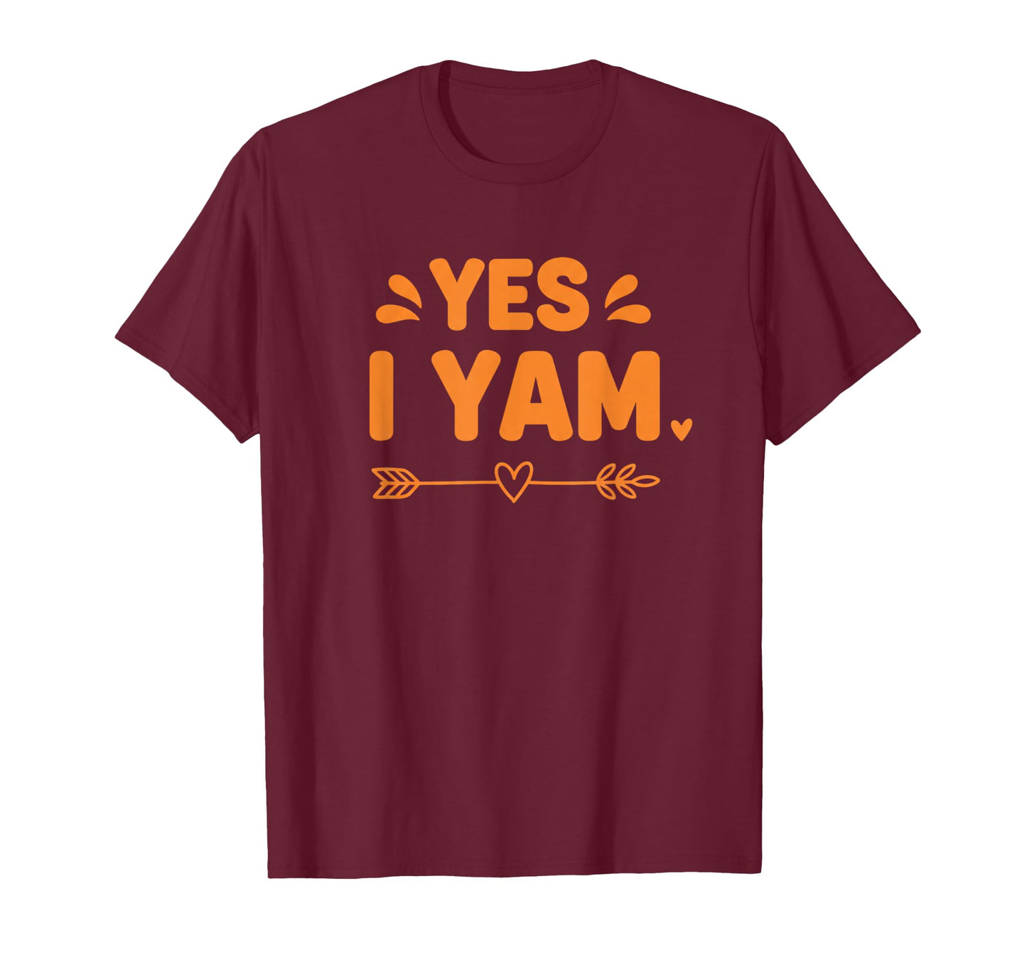 Yes I Yam Sweet Potato, Funny Matching Reunion & Holiday T-Shirt