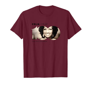 Amazon Exclusive Celia Cruz Centennial Logo T-Shirt
