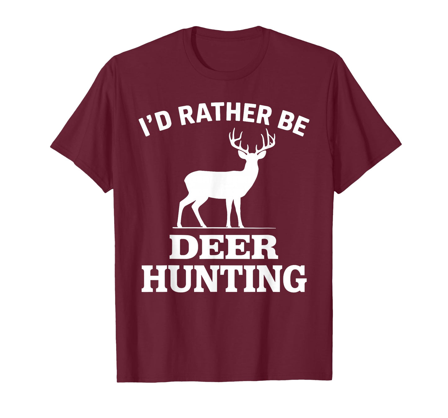 Deer Hunting Art for Men Women Buck Elk Hunter Deer Hunting T-Shirt