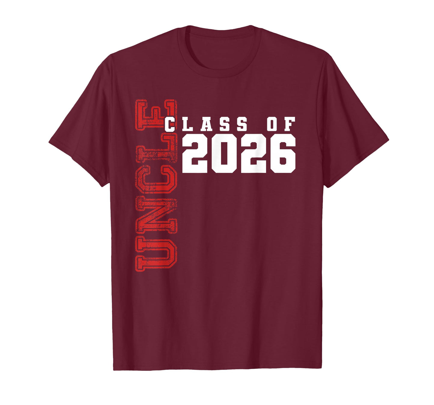 Proud Uncle of Class of 2026 Graduate T-Shirt