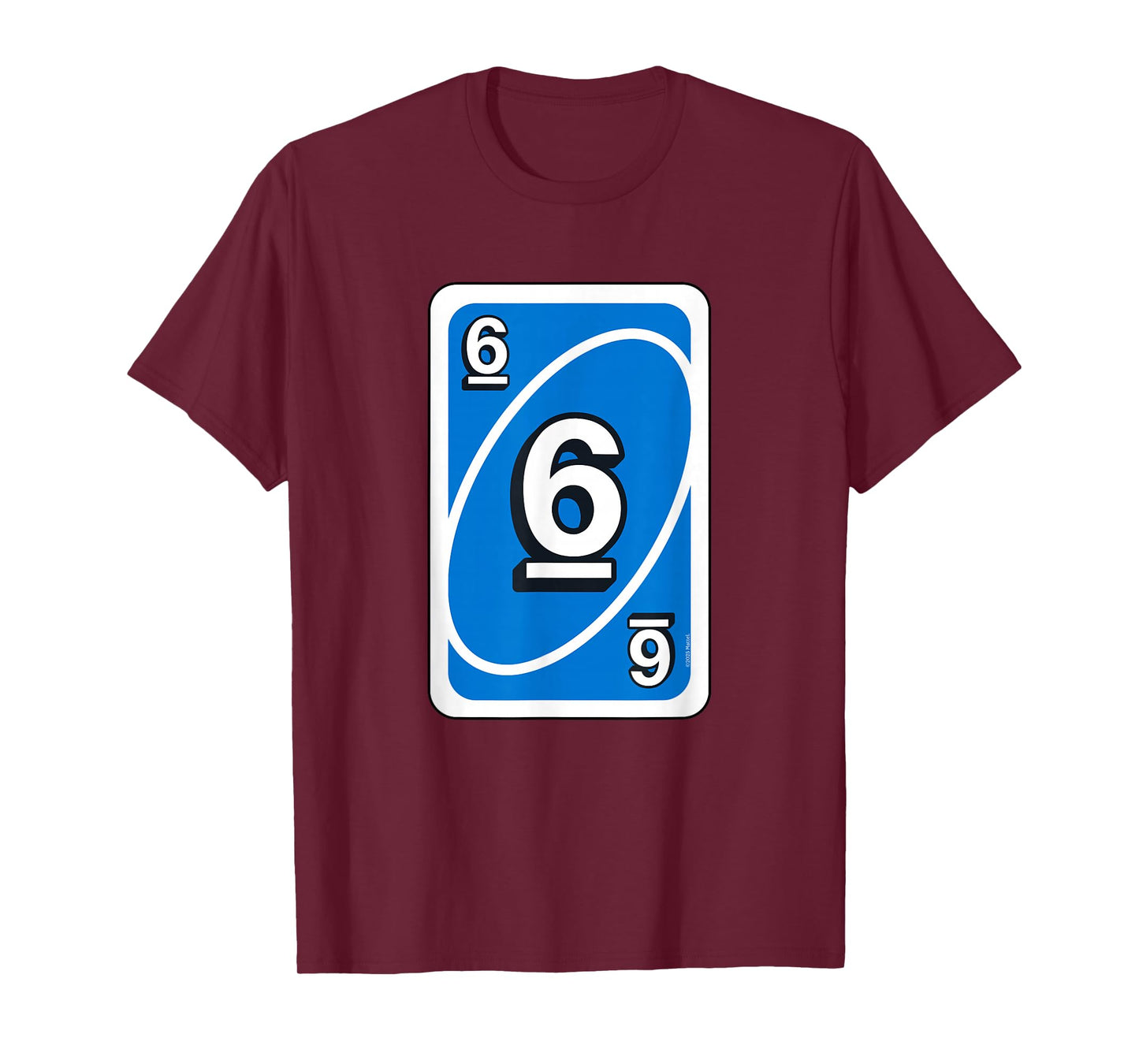 Uno Halloween Blue 6" Card T-Shirt