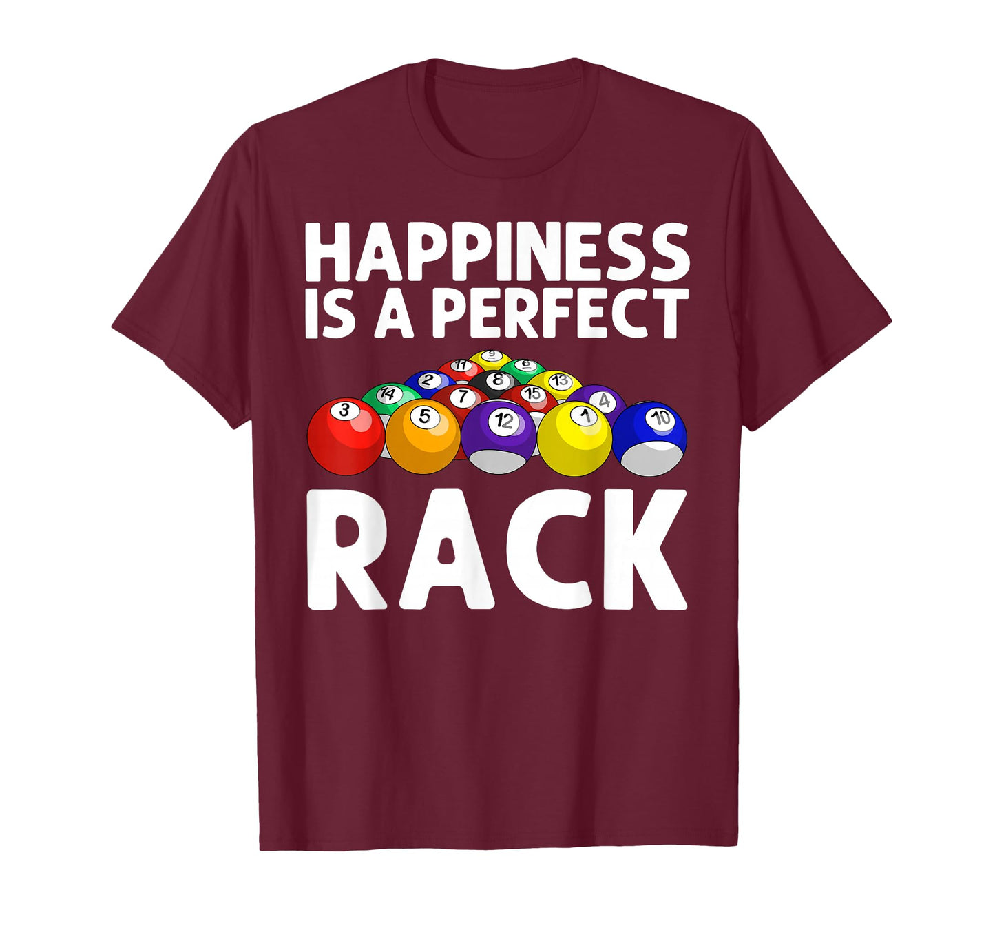Funny Pool Design for Men Women Billiards Lover Pool Player T-Shirt