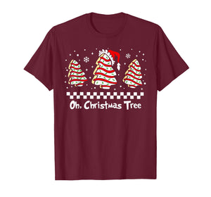 Oh Christmas Tree Groovy Cakes Debbie Becky Jen Cake Lovers T-Shirt