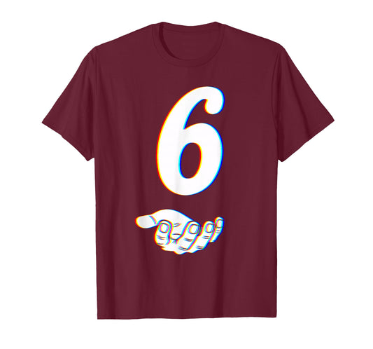 Number 6 Matching 67 Meme Halloween Costume Men Women Kids T-Shirt