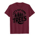 Let’s Hit Some Trees Disc Golf Nature Frisbee Sport Lover T-Shirt