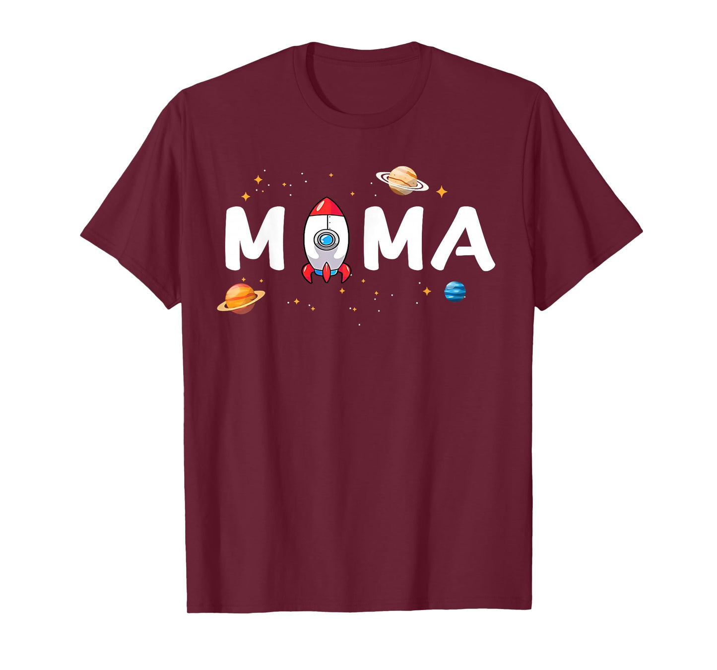 Mama of The Birthday Boy Astronaut 1st Birthday Family T-Shirt