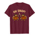Funny Thanksgiving Cartoon Turkeys Wishbone Oh Snap! T-Shirt