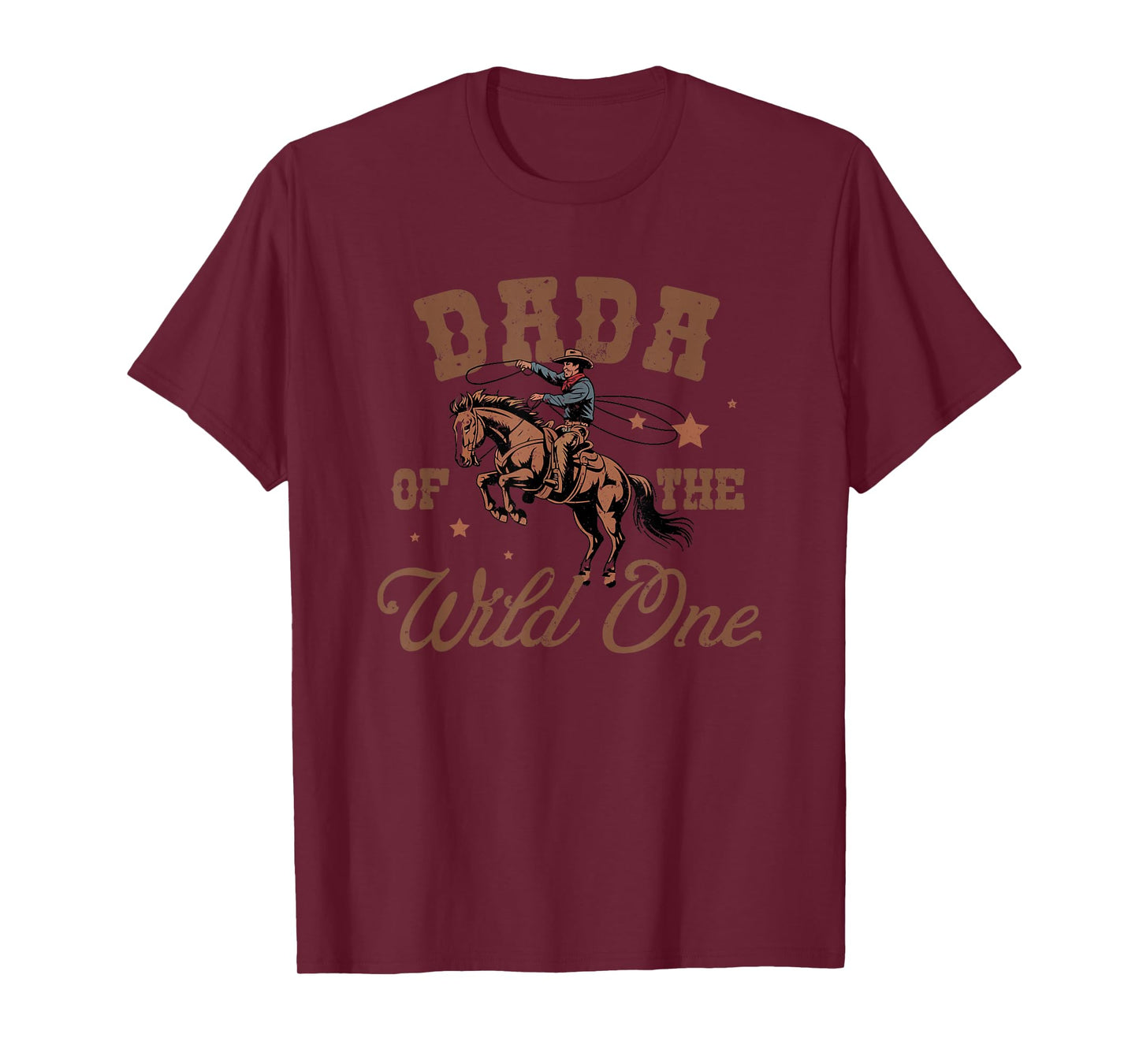 Dada of The Wild One Cowboy Western Rodeo Party Matching T-Shirt