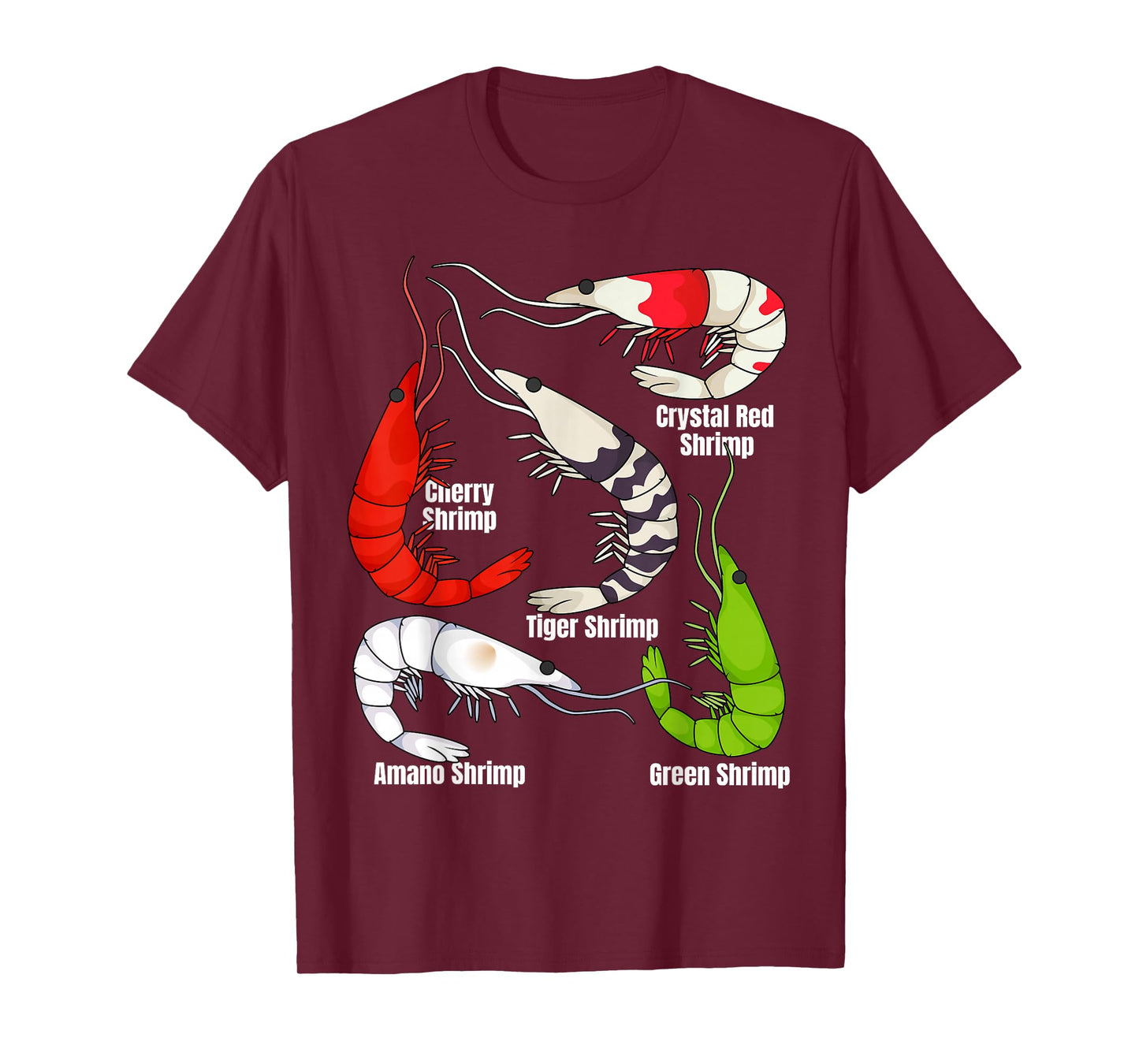 Lover Aquarium Prawn Shrimps T-Shirt