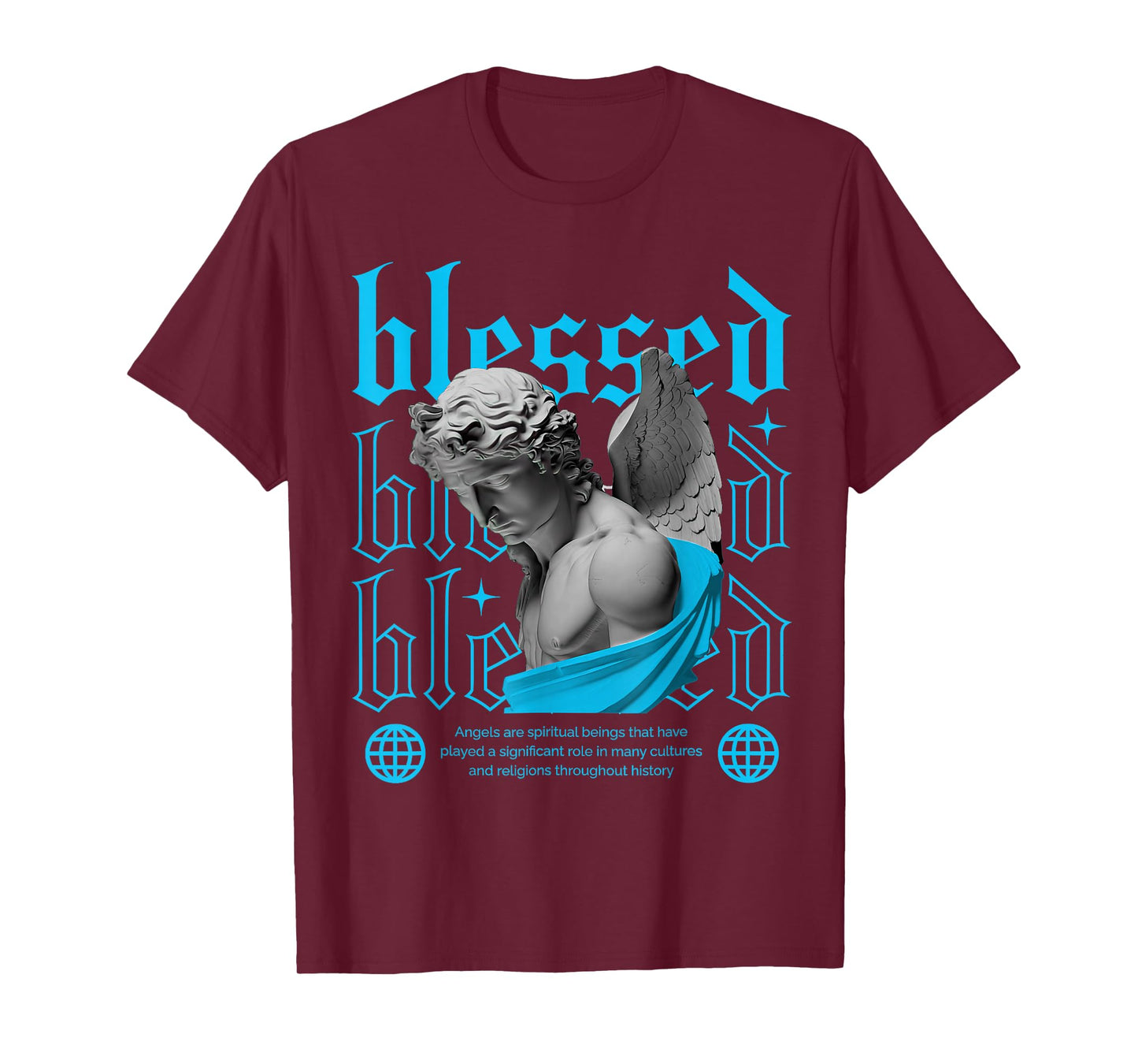Gamma Blue Black White Match T-Shirt