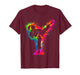 Retro Taekwondo Girl Martial Arts Karate Women Kids Girls T-Shirt