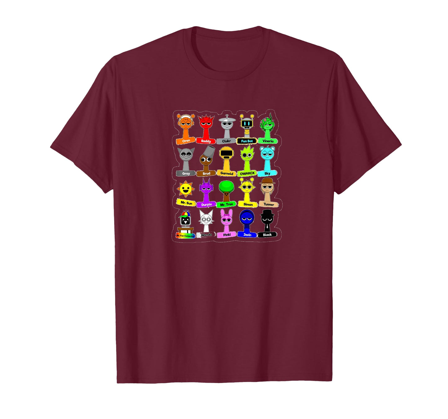 All Sprunky Group! | Simon Funbot Jevin Oren T-Shirt