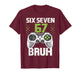 Six Seven 67 Bruh Gaming Birthday Boy Gift for Kids Boys T-Shirt
