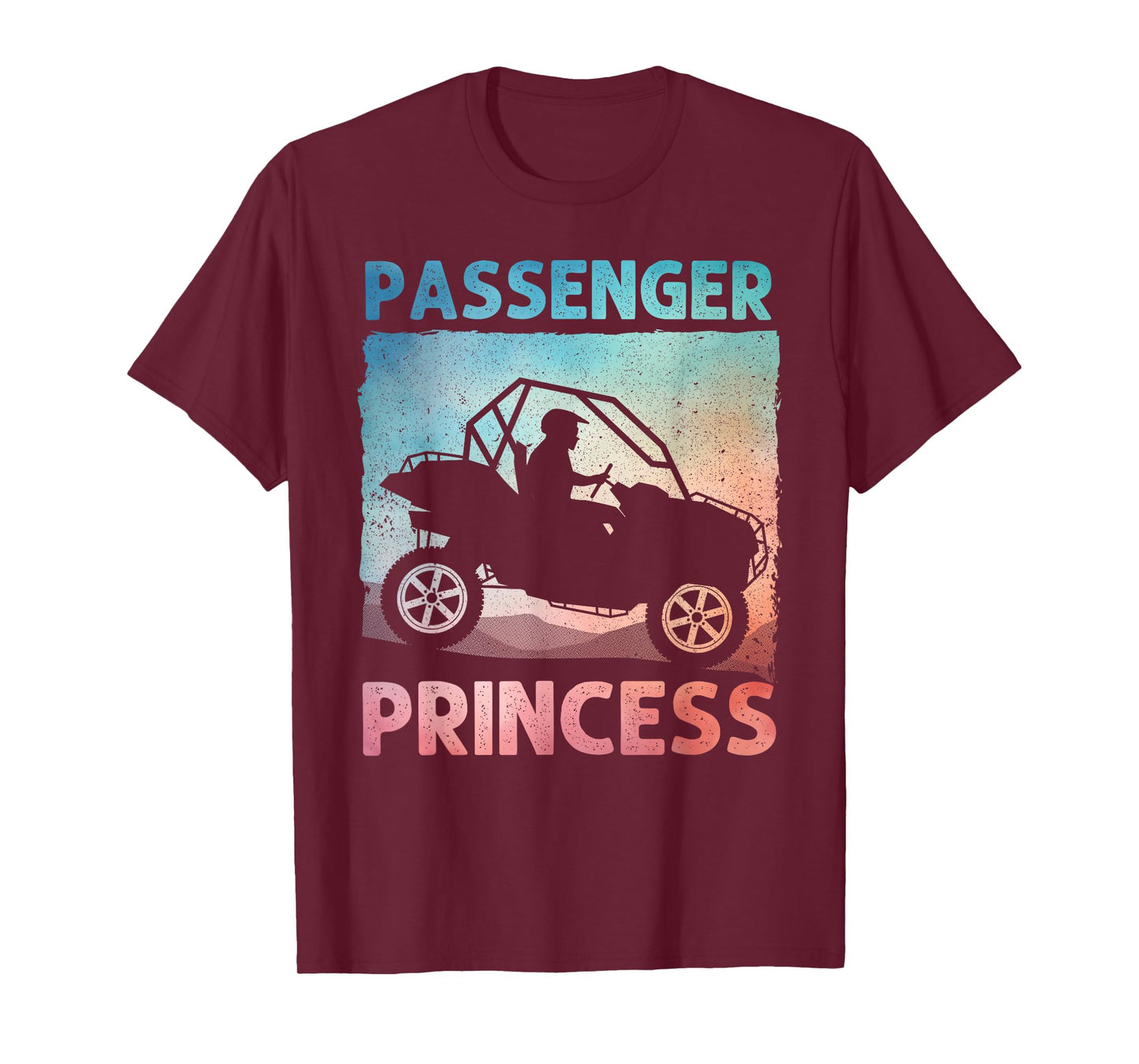 Funny SxS Art for Women Girl SxS UTV Offroading Side by Side T-Shirt