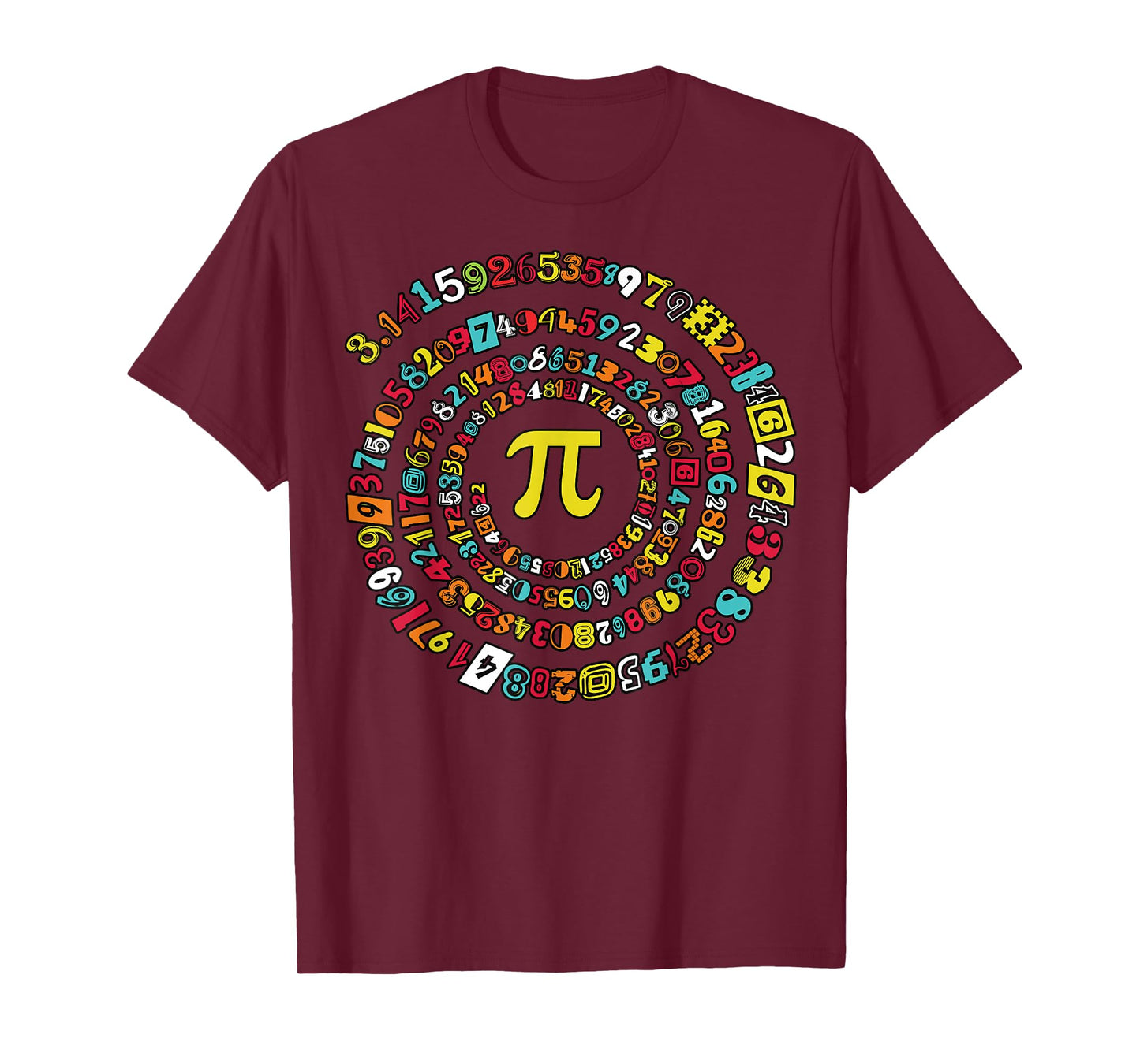 Pi Day Spiral Math Pi Day T-Shirt