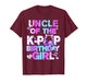 Uncle of The K-PoP Birthday Girls Korean Music Lovers T-Shirt