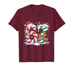 Christmas 67 Funny Xmas Six Seven Ugly Sweater 6-7 T-Shirt