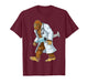 Funny Bigfoot Doctor, Sasquatch Medical Humor Cartoon T-Shirt