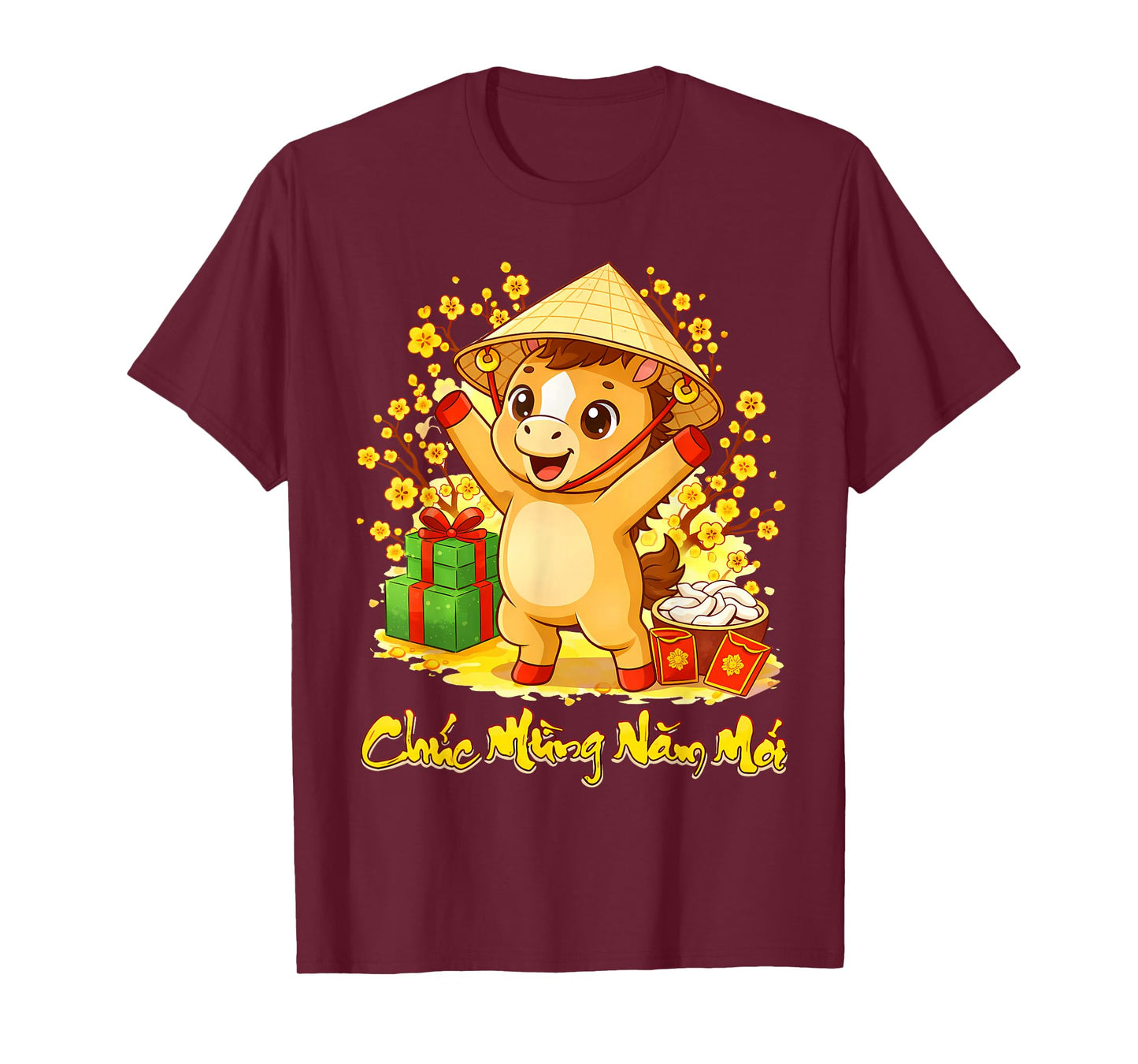 Vietnamese Lunar New Year 2026 TET Viet Chuc Mung NAM Moi T-Shirt