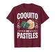 Coquito and Pasteles Foodie Family Funny Christmas T-Shirt