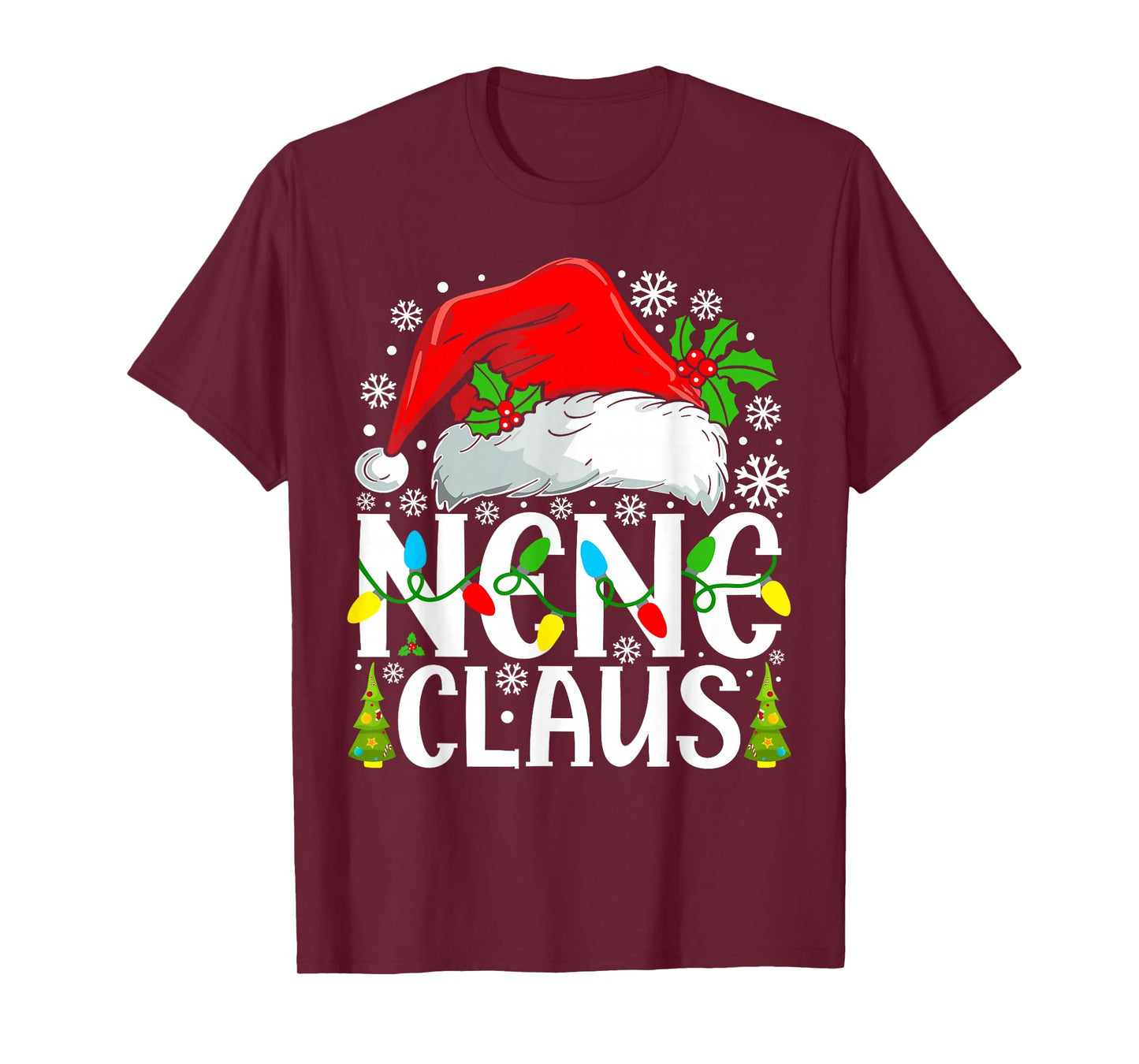 Nene Claus Funny Christmas Family Matching T-Shirt