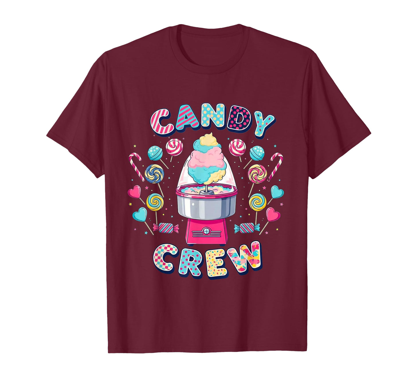Candy Crew Candy Party Land Costume Women Kids T-Shirt