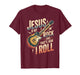 Jesus is My Rock and That is How I Roll Christian Guitar T-Shirt