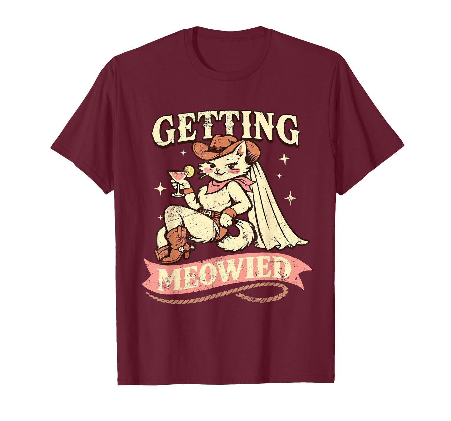 Funny Cowgirl Bride Getting Ready Bridal Bachelorette Party T-Shirt