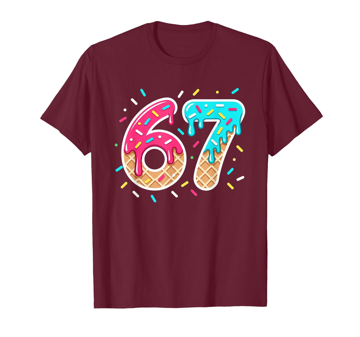 67 Shirt Drip Baseball Life Style 101 Apparel Youth Meme 6 7 T-Shirt