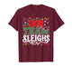 Our Team Sleighs Christmas Santa Reindeer Xmas Team T-Shirt