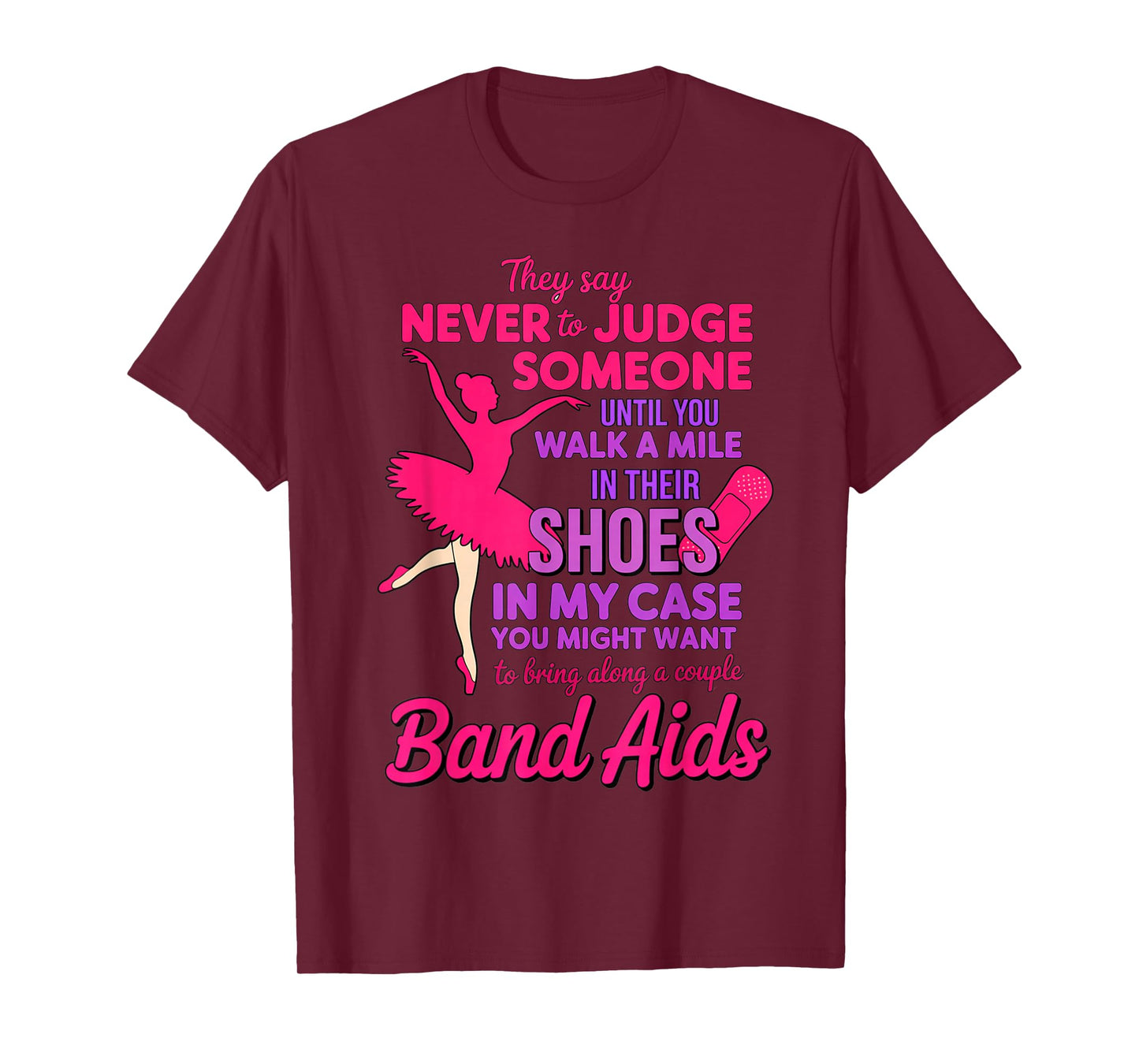 Funny Ballet Pointe Ballet Lover Ballerinas Ballet Dancer T-Shirt
